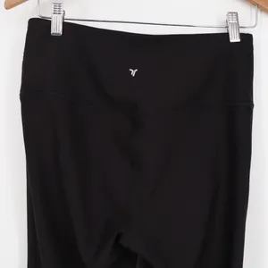 Old Navy Active PowerSoft High Rise Go Dry Leggings Black‎ Size L Stirrup Detail thumbnail 8