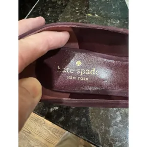 Kate Spade New York Deep Russet Dale suede pumps featuring a pointed toe Size 8 thumbnail 8