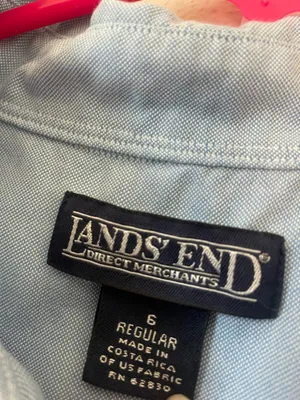Lands' End Button Down Shirt thumbnail 2