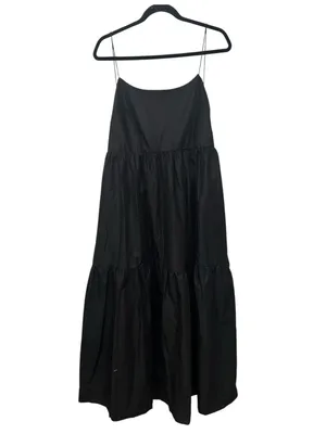 CoMMENSE
Solid Backless Long Dress Size XL NWT Black thumbnail 4