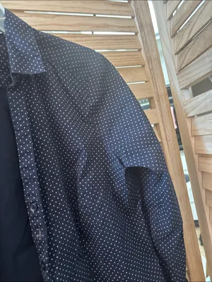 H&M Blouse with White Polka Dots 10 thumbnail 2