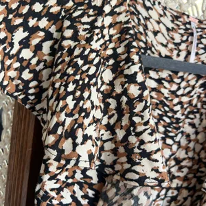Free People French Quarter Leopard Wrap Mini Dress thumbnail 5
