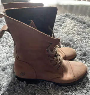 Born Brown Leather Boots Size 8 thumbnail 1