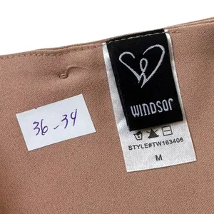 Windsor Pinkish Brown Open Back Tie Bow Blouse Women's Size Medium | 36-34 thumbnail 3
