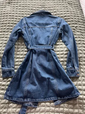 Forever 21 denim dress with belt, Size XS #denim #dress thumbnail 2