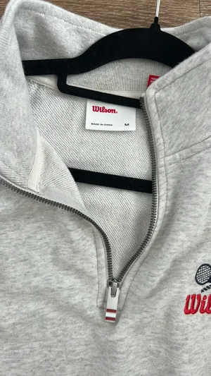 Wilson quarter zip sweater Gray Size M thumbnail 3