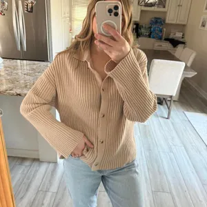 Sincerely-jules-for-bandier Women's Tan and Cream Jumper thumbnail 2
