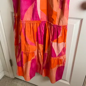 Anthropologie Peixoto multi color Maxi Dress size small thumbnail 5