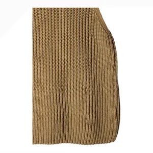 CLOSED Sweater Women XS Tan Nutmeg Cotton Ribbed Knit Sleeveless Top‎ Preppy thumbnail 6