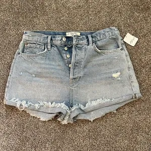 Free People Fox Trott‎ Denim Shorts thumbnail 5