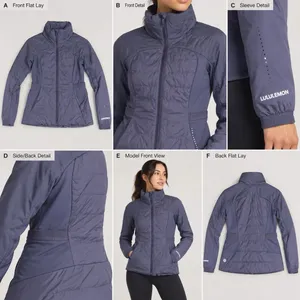 Lululemon Down For it All Jacket Sizes Light Blue/purple 4 thumbnail 2
