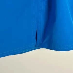 Lands End Blue‎ Swim Skirt with Attached Brief Size 16 Mini Skort Side Slit thumbnail 3