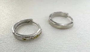 15mm Small Hoop Earrings for Men Women Streetwear Unisex Hip Hop Style thumbnail 5