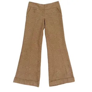 Stoosh Womans Speckled Pants Sz S-M Brown Fall Autumn Trousers Office Work Y2K thumbnail 2