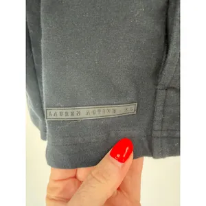 Lauren Ralph Lauren Hoodie Women S Black Zip Up Active Athleisure Sporty Minimal thumbnail 7