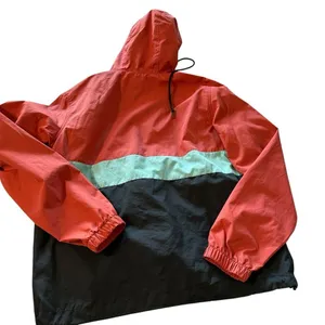 Billabong women's oversized size small half zip windbreaker thumbnail 2