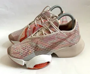 Nike Superrep Trainer Zoom Air Sneakers Pink Orange Size 7.5 thumbnail 1