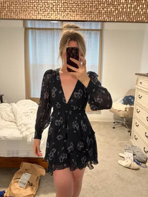 Love Shack Fancy Mini Dress Floral thumbnail 5