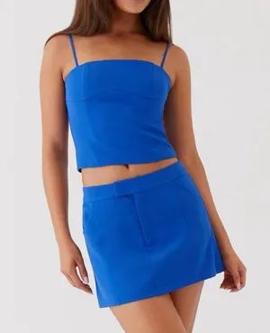 Peppermayo - Cobalt Blue Top & Skirt Set! NWOT! thumbnail 1