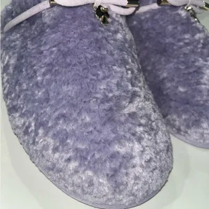 Kate Spade Lavender Plush Women's Slippers thumbnail 2