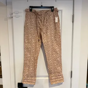 Anthropologie The Wanderer Leopard Print Women's 29 Utility Tapered Pants NWT thumbnail 10