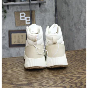 Universal Thread Womens Shyla Platform Hiker Boots 91308329 Cream Off White 10M thumbnail 4