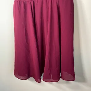 Lulu’s Forevermore‎ Burgundy Skater Strappy Mini Dress Size S thumbnail 4