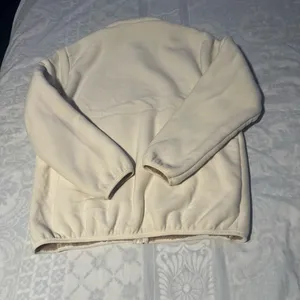 Cream Teddy women Jacket Size L thumbnail 2
