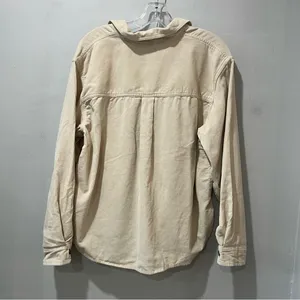 NEW Alpine Design corduroy shirt long Sleeve Morning Haze Size Large‎ Khaki Tan thumbnail 8