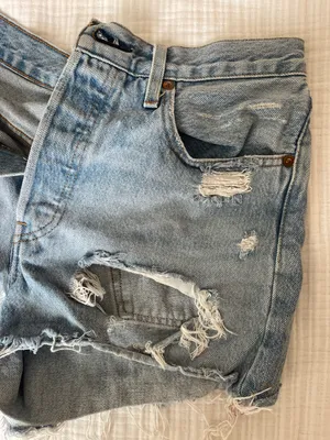 Levi's 501 Denim Shorts thumbnail 5