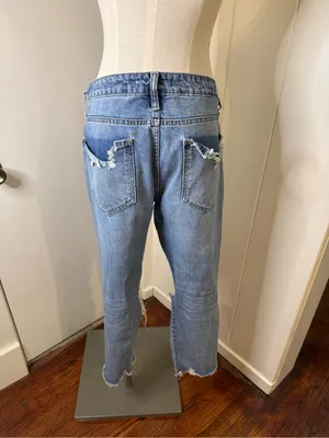 Hidden Distressed Light Blue Women's Ripped Jeans Sz 30 thumbnail 2