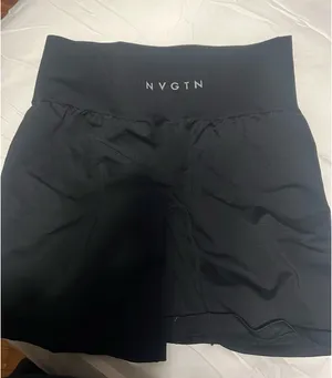 NVGTN Shorts Biker Seamless Black thumbnail 1