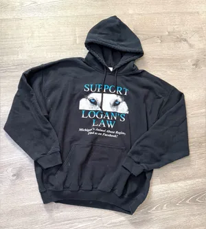•GILDAN• LOGAN’S LAW HOODIE thumbnail 1