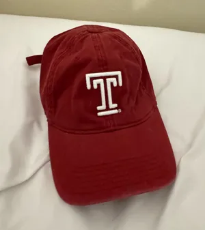 Vintage Temple University Cap Red thumbnail 1