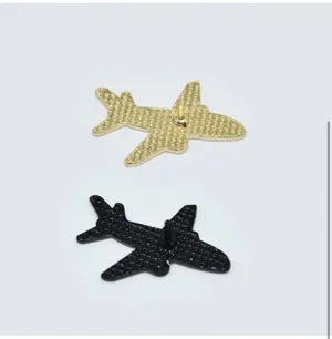 2 Airplane Pins Pink thumbnail 3