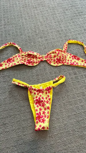 Sunkissed Swim bikini set Yellow thumbnail 2