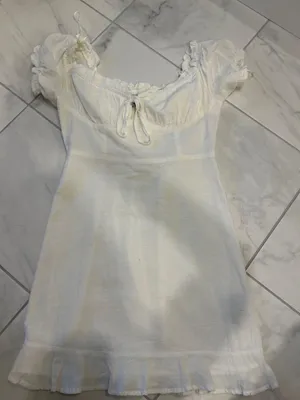 Urban Outfitters White Dress Mini thumbnail 1