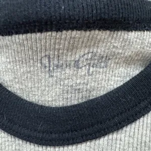 Brandy Melville Jean Paul Gray and Black Knit Top thumbnail 3