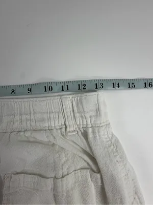 Hollister Ultra High Rise Baggy Cargo Pants Cream Ivory Wide Leg Y2K Womens‎ XS thumbnail 3