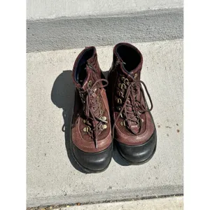 Clarks Women Brown Leather Muckers Waterproof Ankle Boots Hiking 6.5 M thumbnail 2