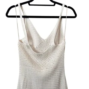 ARITZIA Wilfred Evie Crochet Midi Dress White Large‎ thumbnail 3