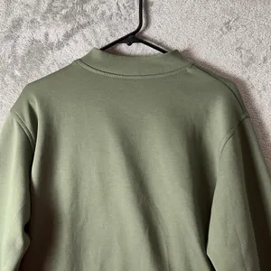 Jaanuu Women's Snap-Side Comfort Pullover Sweater Olive‎ Green Size Large thumbnail 2