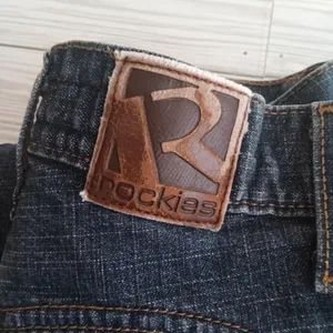 Rockies vintage relaxed long Rise cowgirl rodeo women's jeans size 3/4 thumbnail 7