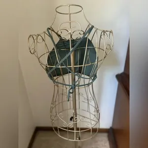 Aerie Padded Crop Top Size S Green thumbnail 8