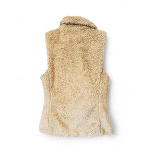 Patagonia Women's Beige Fleece Vest thumbnail 3