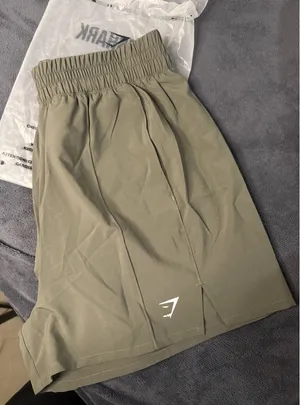 Gymshark green shorts size small thumbnail 2