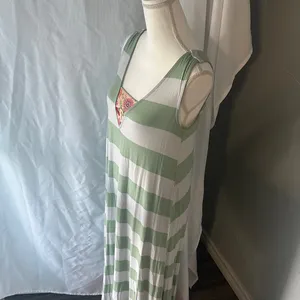 Matilda Jane Striped Maxi Dress with Floral Accent thumbnail 4