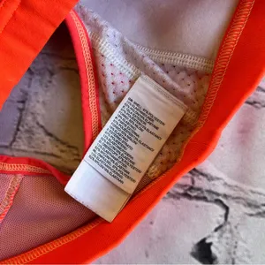 The North Face Sports Bra Pink Womens Small Neon Work Out Gym Padded Yoga Top thumbnail 9