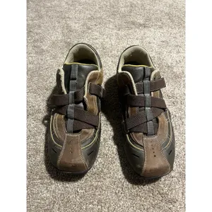 SKECHERS Biker Athletic Shoe Fashion Sneaker‎ BROWN/GOLD, Size 9.5 thumbnail 2