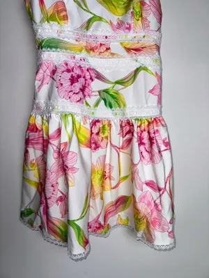 Floral Fit And Flare Dress thumbnail 7